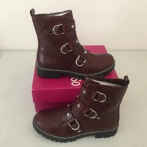 Damenstiefel SOS Monique dunkelrosa Größe 10 - Bild 1 von 7