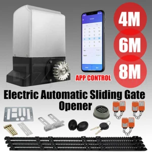 AU Automatic Electric Sliding Gate Opener 2000KG Motor w/ 6 Remote & APP control - Picture 1 of 18