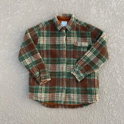 RVCA Jacket Shirt Mens Extra Small Fleece Button Up Pockets Collar - Image 1 of 4