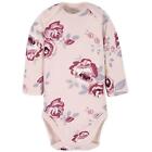 Modern Moments by Gerber Baby Girls Organic Onesies Brand Ls Bodysuit Size 3-6M