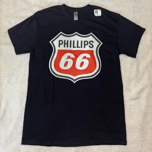 NEW Phillips 66 Logo T-Shirt Tee Shirt Gasoline Racing Automobiles Cars Sz M - Picture 1 of 4