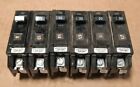 General Electric  #Thqb1130  Lot Of 6 Circuit Breakers (1Pole, 30A, 120V)  F112