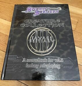 Dungeons & Dragons 3.5 Creature Collection III Savage Bestiary HC D20 **