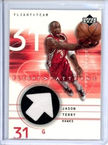 2001-02 Upper Deck Flight Team - Flight Patterns Jason Terry #JT (MEM) - Bild 1 von 2