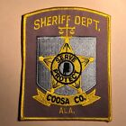 COOSA COUNTY ALABAMA AL SHERIFF POLICE PATCH
