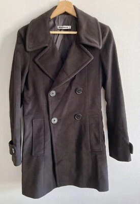 Abrigo Chaquetón Vintage Jil Sander Negro Lana y Angora 36 XS/S Hecho en Italia Foto 1 de 4