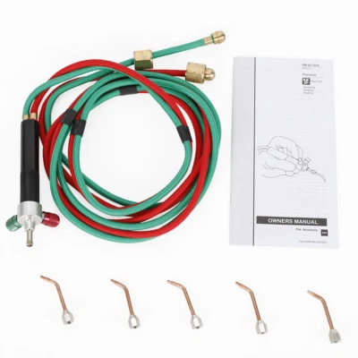 Mini Liquefied Gas Torch Hot Jewelers Micro Welding Soldering Tool with 5tips - Photo 1/4