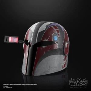HASBRO STAR WARS THE BLACK SERIES SABINE WREN PREMIUM ELECTRONIC HELMET - Picture 1 of 6
