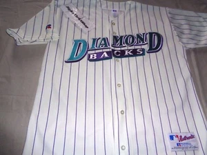 Authentic Russell Athletic Collection Arizona Diamondbacks Jersey Size Large Men - Picture 1 of 2