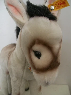 SOFT & BEAUTIFUL STEIFF BACK IN TIME VINTAGE DESIGN DONKEY NWT CHRISTMAS PRESENT - Image 1 of 4