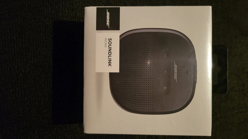 *NUEVO*Bose SoundLink Micro Impermeable Portátil Bluetooth Altavoz Negro Foto 1 de 4