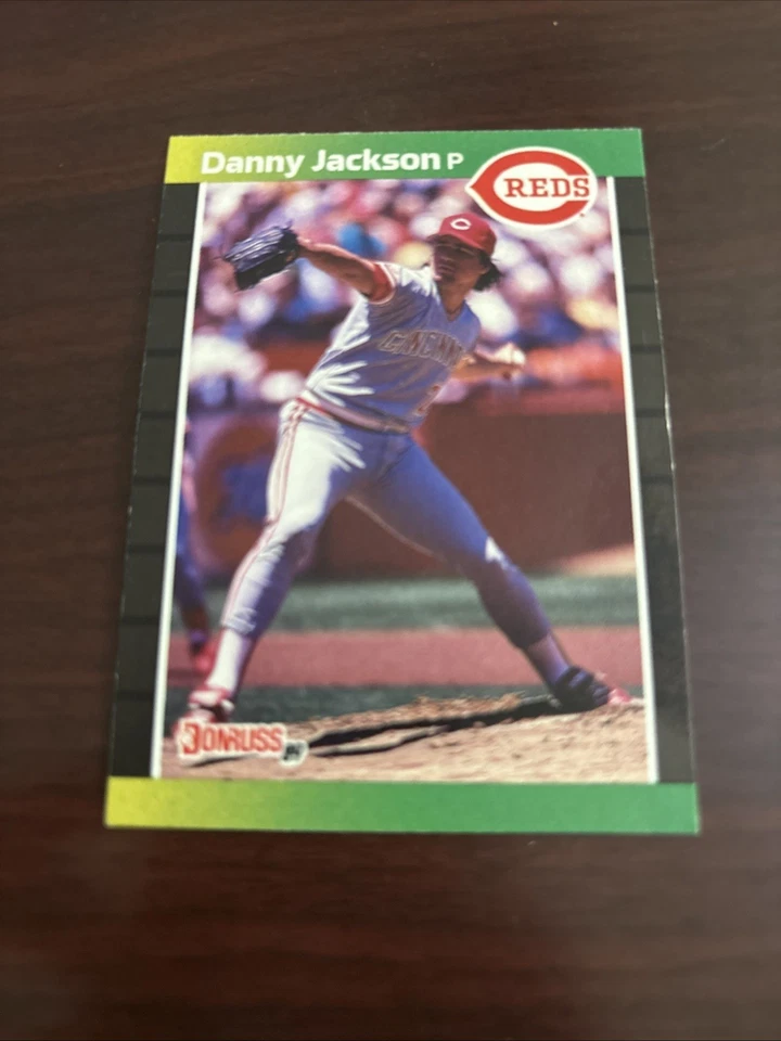 1989 Donruss #124 Danny Jackson Cincinnati Reds - Image 1 of 1