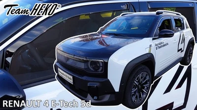 For RENAULT 4 E-Tech Electric 2025 -  5.doors  Wind deflectors  4.pc HEKO 27038 - Image 1 of 3