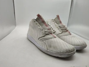 Nike-Air Jordan Eclipse Chukka-Men's Size 14-White/Red Shoes-Sneakers-881453-101 - Picture 1 of 14