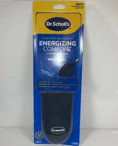 Plantillas Dr Scholls Hombres TRABAJO Gel Masajeador Plantilla Completa para Zapatos Talla 8-14 - Imagen 1 de 2