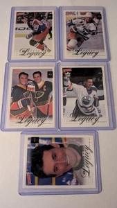 Wayne Gretzky First NHL Season 1999-00 Upper Deck Victory A Hockey Legacy Lotx5 - Picture 1 of 2