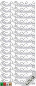 ✂ Sticker Frohe Weihnachten - in 4 Farben - Motivsticker - Starform - Nr.451 - Bild 1 von 17