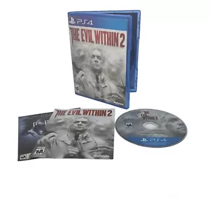 PS4 The Evil Within 2 Playstation 4 con inserciones probadas funciona CD excelente - Imagen 1 de 4