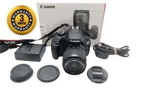 Canon 4000D Camera DSLR 18.0MP with 18-55mm, Shutter Count 1737, V. Good REFURB. - Picture 1 of 9