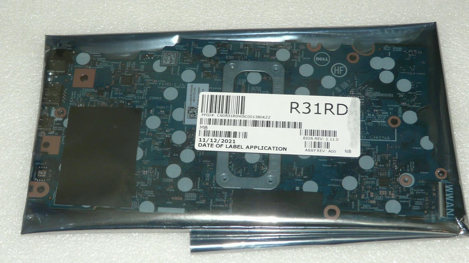 Nueva Placa Base Original DELL LATITUDE 3520 i5 1135G7 4.2GHz R31RD 0R31RD - Imagen 1 de 1