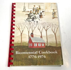 Vintage 1975 Bicentennial Cookbook 1776-1976 Unique USA Retro Cook Book - Picture 1 of 9