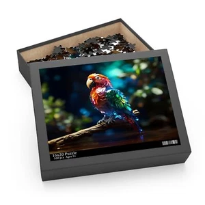 Eclectus Papagei digitales Kunstwerk Puzzle (120, 252, 500 Teile) - Bild 1 von 10