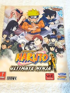 Shonen Jump's Naruto Ultimate Ninja Prima official Game Guide 2005 VF/NM - Picture 1 of 7