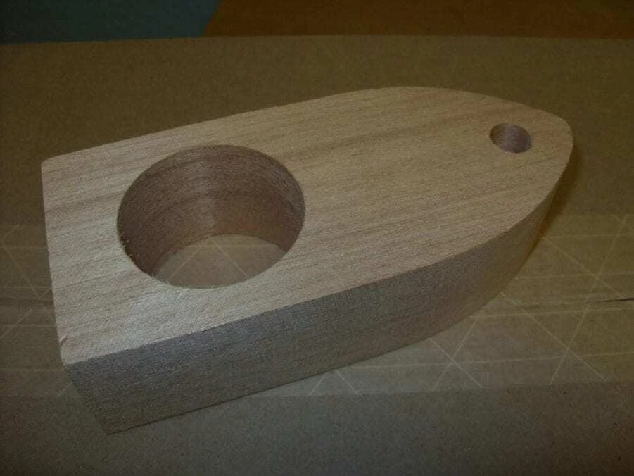 Si-Tex Cedar Fairing Block for Radarsonics c Dual Stem Transducers - Image 1 of 1