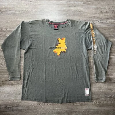 Camisa Ecko De Colección Para Hombres 2XL XXL Grunge Patinador Rinoceronte Logo Manga Larga Hecha en EE. UU. Foto 1 de 4