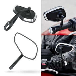 Handlebar Rearview Bar End Mirror For Rocket 3 Street Triple S 765 765RS 765R - Picture 1 of 15