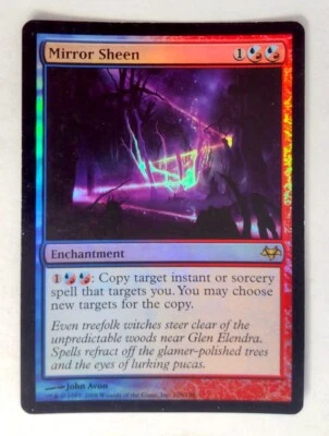 Mirror Sheen *FOIL* - MtG [EVE] - Moderately Played MP - Image 1 of 3