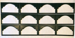 12 Amarr Cathedral Replacement Insert Short Panel Amarr Garage Door Hunter Green - Picture 1 of 7