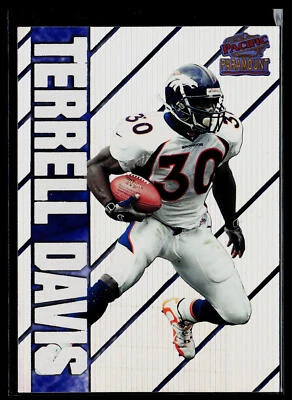 Terrell Davis 1998 Pacific Paramount #9 Personal Bests Denver Broncos - Image 1 of 2