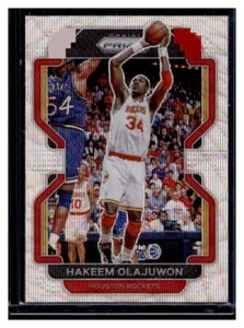 2021-22 Panini Prizm Silver Wave Prizm #265 Hakeem Olajuwon Card (Qty) - Picture 1 of 2