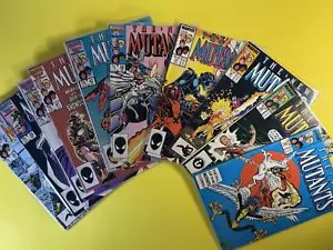 The New Mutants #38,39,40,41, 42,48,53,54,55, 58 Comic Konvolut - Bild 1 von 16