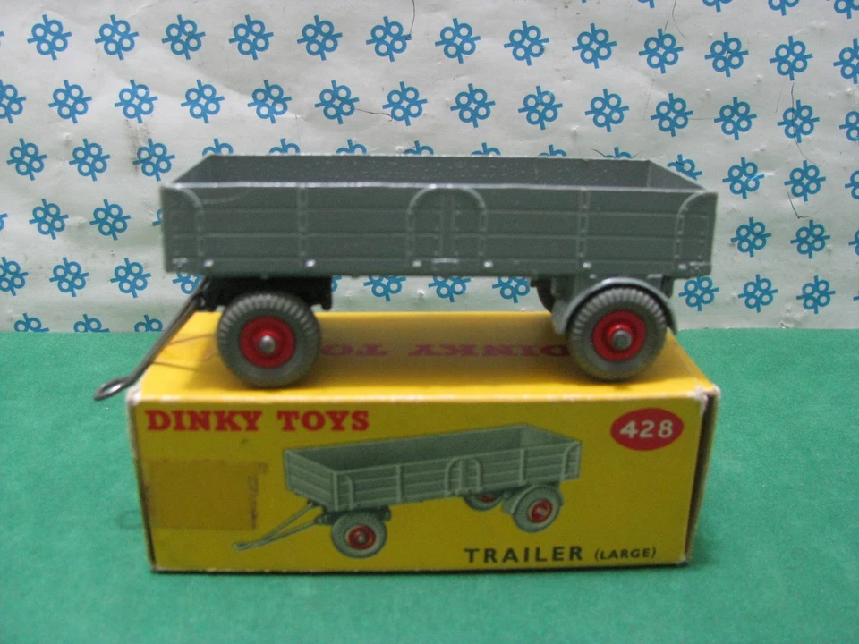 Vintage - Dinky Toys 428  -  LARGE  FODEN  TRAILER -   MIB - Immagine 1 di 1