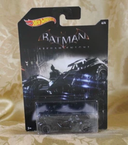 Batimóvil Hot Wheels Mattel Batman Arkham Knight 6/6 negro coche automóvil automático - Imagen 1 de 3