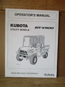 Manual de operador Kubota RTViX900 K7591-71212 - Imagen 1 de 6