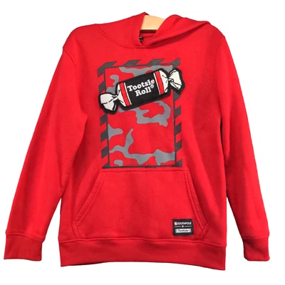 Толстовка с капюшоном Southpole Boy's Tootsie Roll красная большая с длинным рукавом полиэстер - Изображение 1 из 4