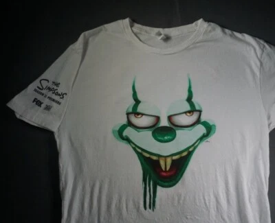 Camisa Los Simpson Adulto Grande Casa del Árbol del Terror Promo Camiseta Temporada 34 Estreno Foto 1 de 4