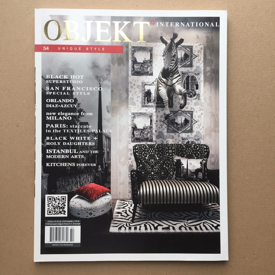 OBJEKT INTERNATIONAL MAGAZINE #54 LIVING IN STYLE SUMMER 2011 - Image 1 of 1