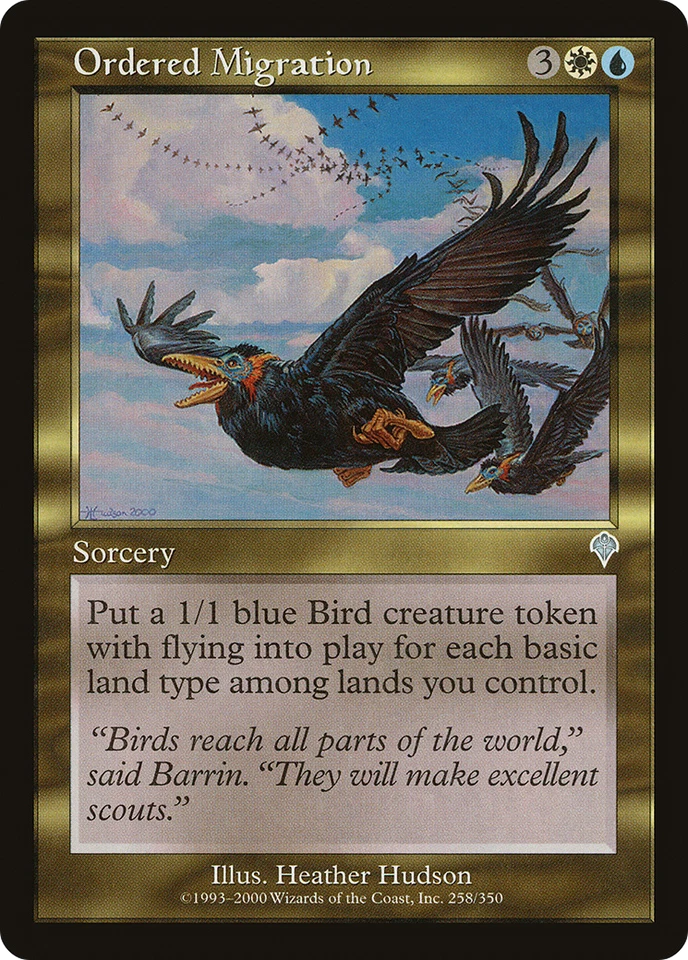 Ordered Migration #258 (Foil) (MP) Invasion INV Magic MTG - Image 1 of 1