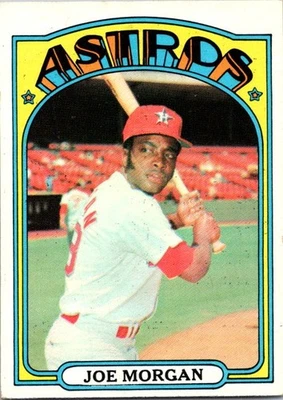 Joe Morgan 1972 Topps #132 Houston Astros - Imagem 1 de 2