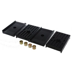 Energy Suspension For Pontiac Firebird 68-69 Multi Leaf Spring Isolator Black - Picture 1 of 2