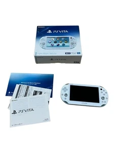 Sony PS Vita PCH-2000 Azul Claro Blanco Modelo Wi-Fi Excelente - Imagen 1 de 8