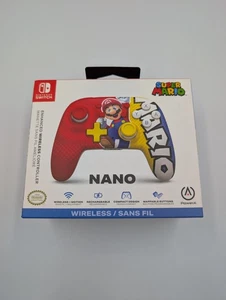 Nintendo Switch PowerA Nano Super Mario Victory Enhanced Wireless Controller - Picture 1 of 2
