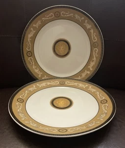Set of 2 MEDUSA Porcelain Salad Plates 7 3/4” - Picture 1 of 5