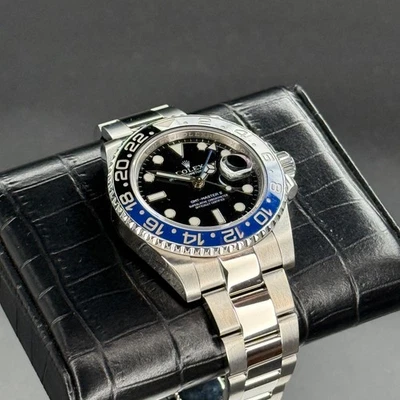 Rolex GMT-Master II "Batman" 116710BLNR Oyster Bracelet,  Blue and Black Bezel - Image 1 of 4