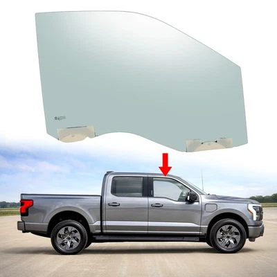 Fits 2015-2024 Ford F-150 Passenger Right Side Front Door Window Glass Tempered - Image 1 of 4