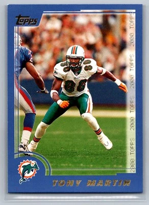 Tony Martin 2000 Topps Miami Dolphins #49 - Image 1 of 2